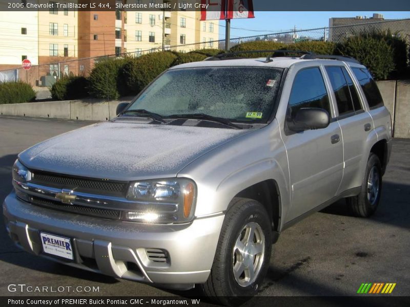 Silverstone Metallic / Light Gray 2006 Chevrolet TrailBlazer LS 4x4