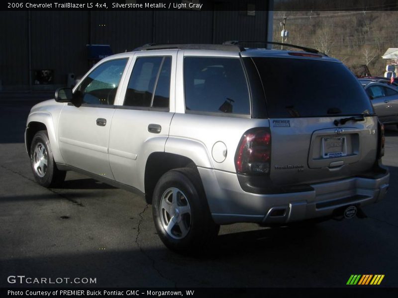 Silverstone Metallic / Light Gray 2006 Chevrolet TrailBlazer LS 4x4