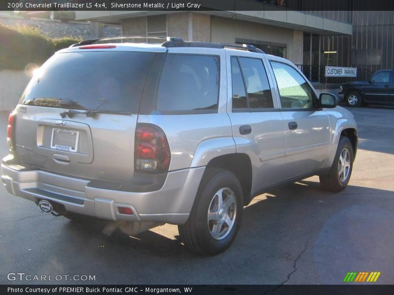 Silverstone Metallic / Light Gray 2006 Chevrolet TrailBlazer LS 4x4