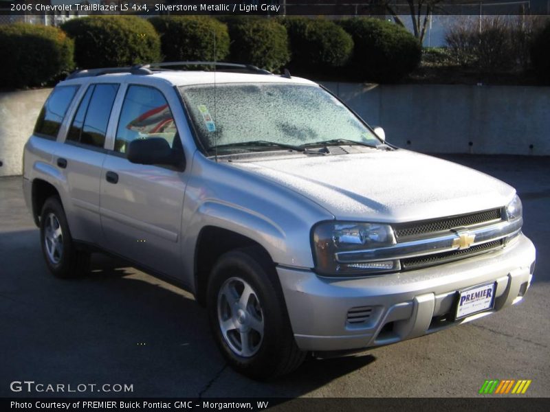 Silverstone Metallic / Light Gray 2006 Chevrolet TrailBlazer LS 4x4
