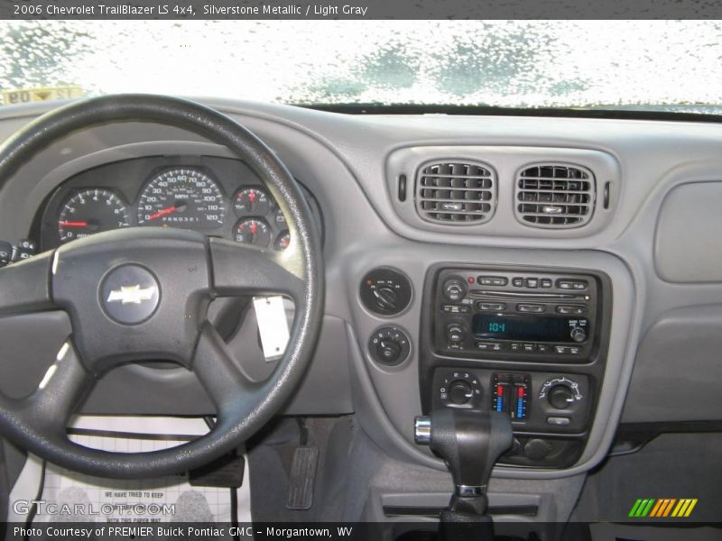 Silverstone Metallic / Light Gray 2006 Chevrolet TrailBlazer LS 4x4