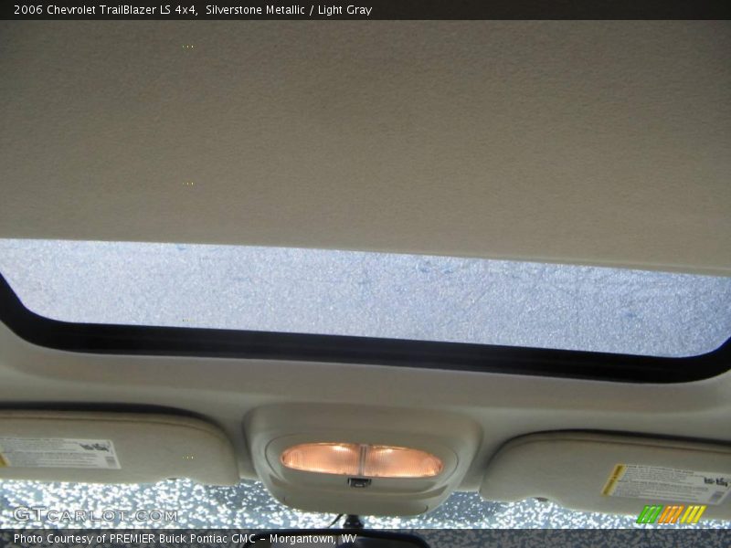 Silverstone Metallic / Light Gray 2006 Chevrolet TrailBlazer LS 4x4