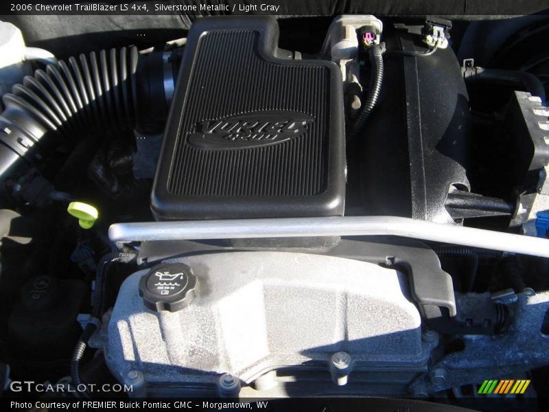 Silverstone Metallic / Light Gray 2006 Chevrolet TrailBlazer LS 4x4