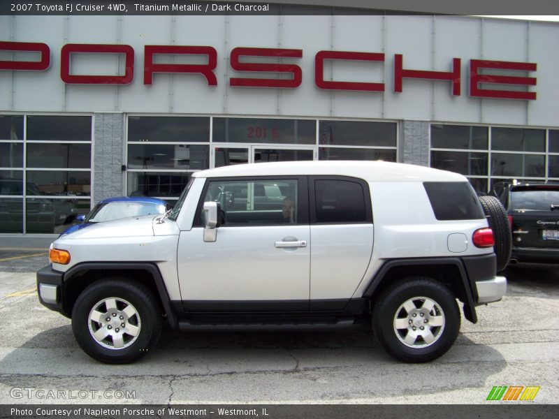 Titanium Metallic / Dark Charcoal 2007 Toyota FJ Cruiser 4WD