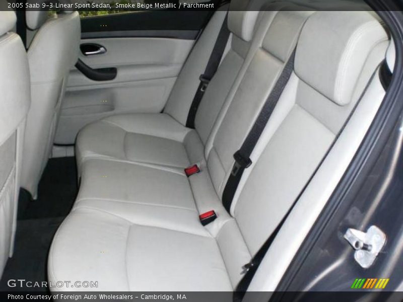 Smoke Beige Metallic / Parchment 2005 Saab 9-3 Linear Sport Sedan