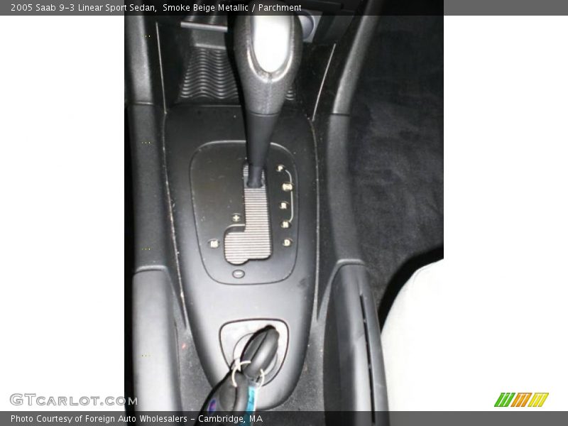 Smoke Beige Metallic / Parchment 2005 Saab 9-3 Linear Sport Sedan