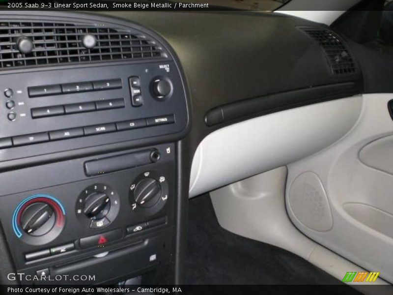 Smoke Beige Metallic / Parchment 2005 Saab 9-3 Linear Sport Sedan