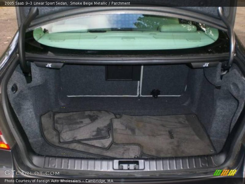 Smoke Beige Metallic / Parchment 2005 Saab 9-3 Linear Sport Sedan
