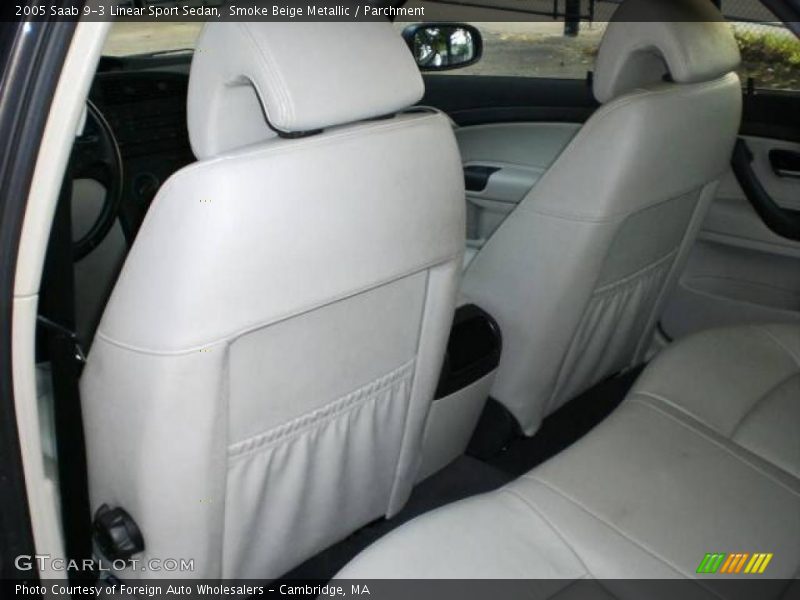 Smoke Beige Metallic / Parchment 2005 Saab 9-3 Linear Sport Sedan