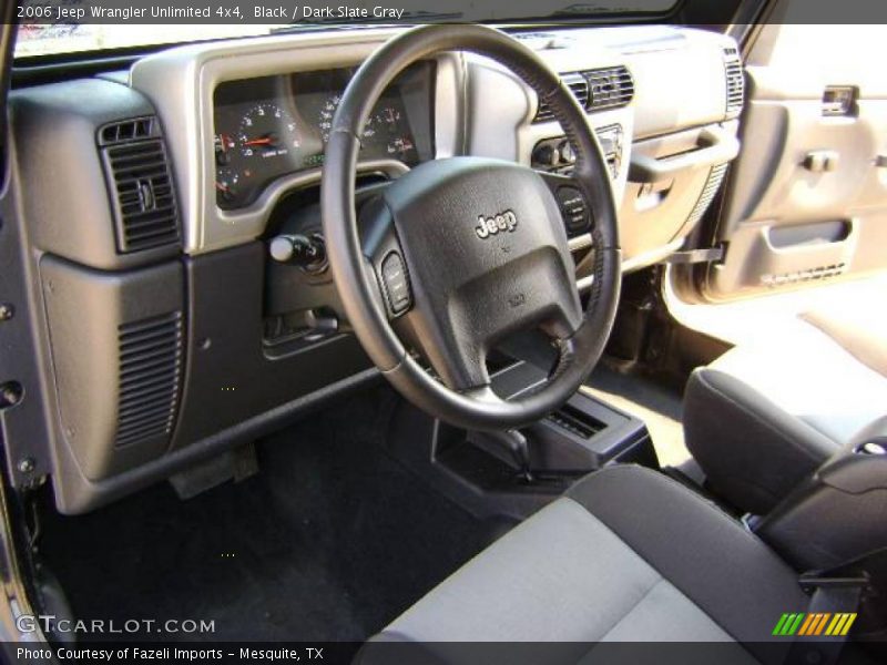 Black / Dark Slate Gray 2006 Jeep Wrangler Unlimited 4x4