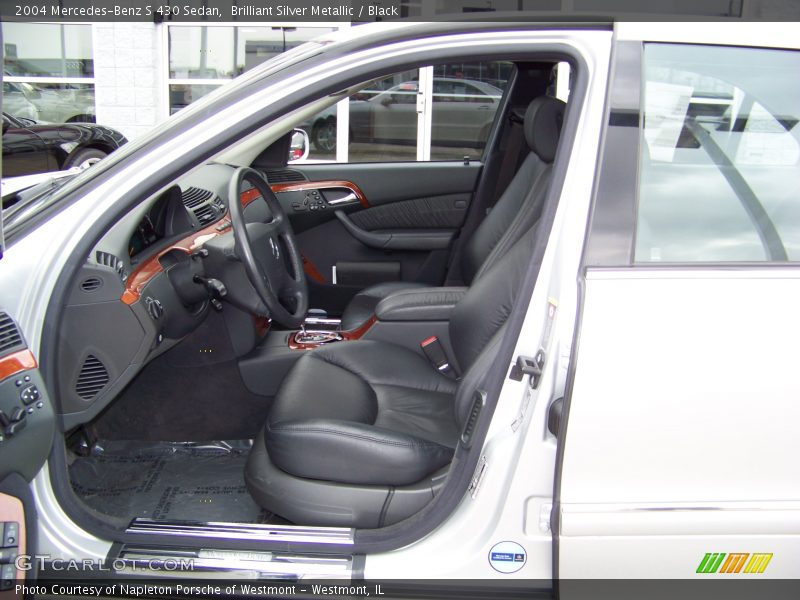  2004 S 430 Sedan Black Interior