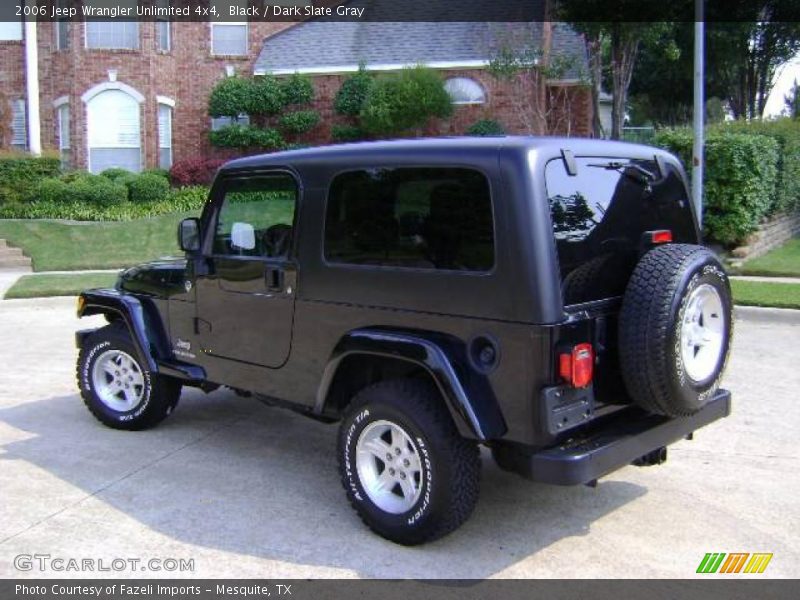 Black / Dark Slate Gray 2006 Jeep Wrangler Unlimited 4x4