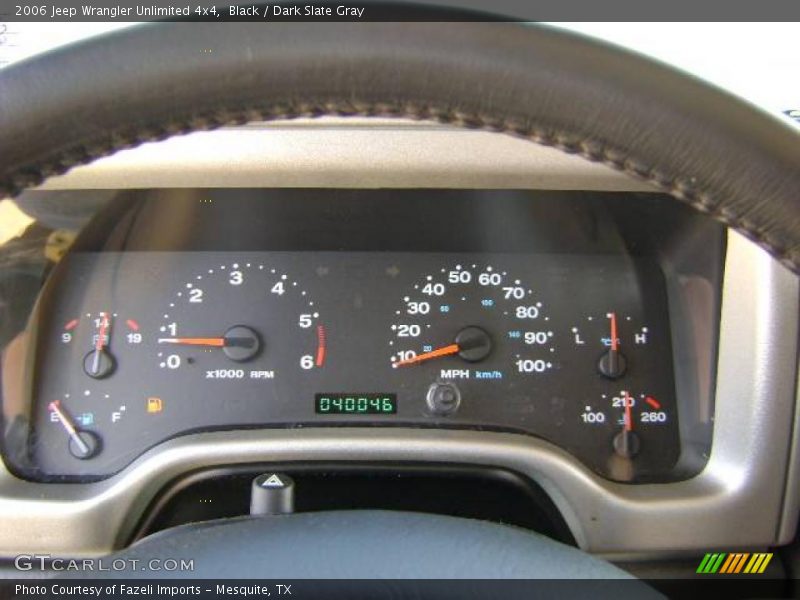 Black / Dark Slate Gray 2006 Jeep Wrangler Unlimited 4x4