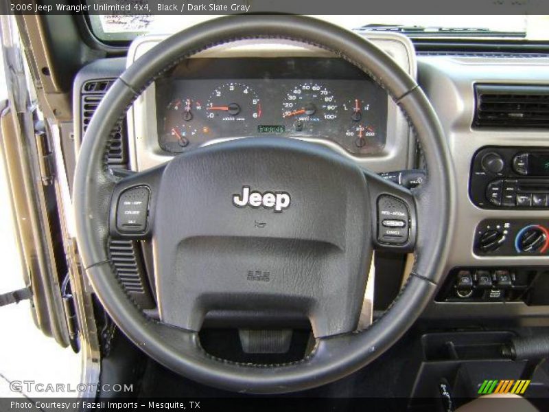 Black / Dark Slate Gray 2006 Jeep Wrangler Unlimited 4x4