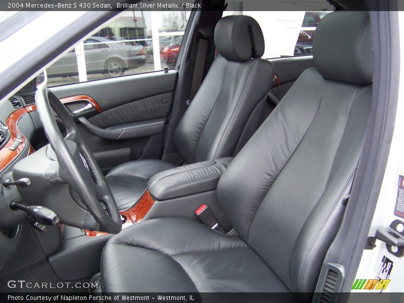  2004 S 430 Sedan Black Interior
