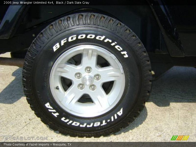 Black / Dark Slate Gray 2006 Jeep Wrangler Unlimited 4x4
