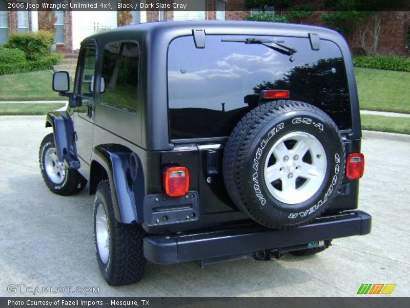 Black / Dark Slate Gray 2006 Jeep Wrangler Unlimited 4x4
