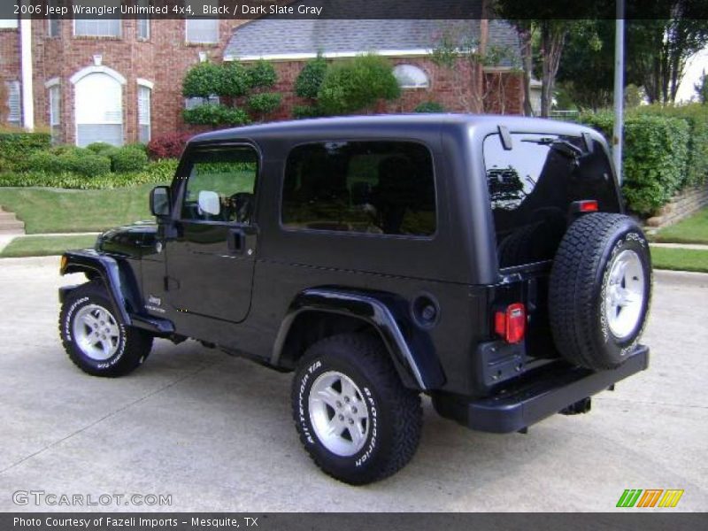 Black / Dark Slate Gray 2006 Jeep Wrangler Unlimited 4x4