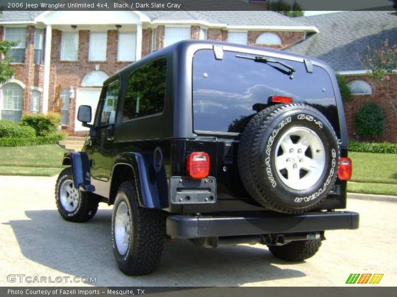 Black / Dark Slate Gray 2006 Jeep Wrangler Unlimited 4x4