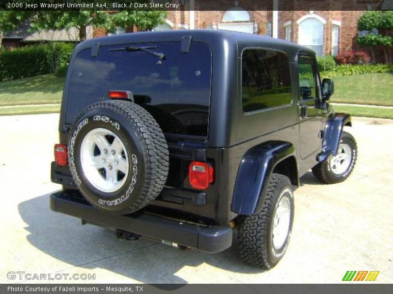 Black / Dark Slate Gray 2006 Jeep Wrangler Unlimited 4x4