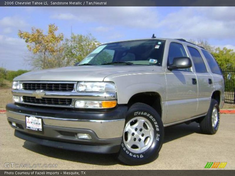 Sandstone Metallic / Tan/Neutral 2006 Chevrolet Tahoe LS