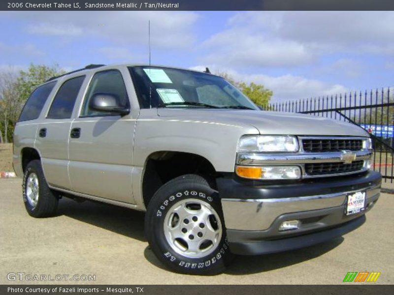 Sandstone Metallic / Tan/Neutral 2006 Chevrolet Tahoe LS