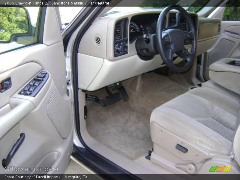 Sandstone Metallic / Tan/Neutral 2006 Chevrolet Tahoe LS