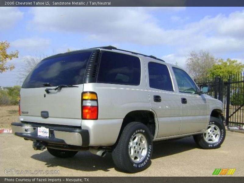Sandstone Metallic / Tan/Neutral 2006 Chevrolet Tahoe LS