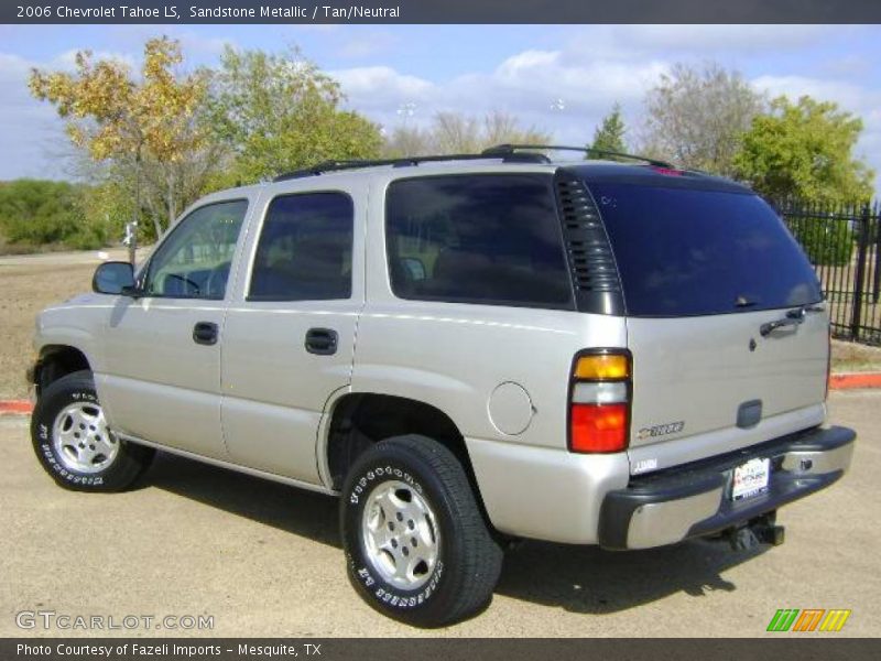 Sandstone Metallic / Tan/Neutral 2006 Chevrolet Tahoe LS