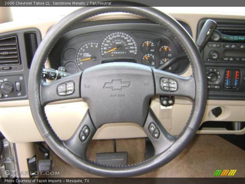 Sandstone Metallic / Tan/Neutral 2006 Chevrolet Tahoe LS