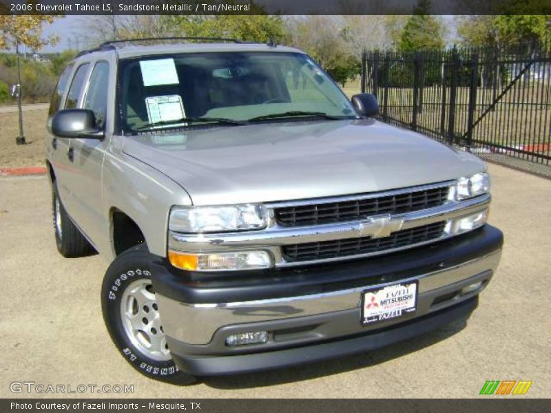 Sandstone Metallic / Tan/Neutral 2006 Chevrolet Tahoe LS
