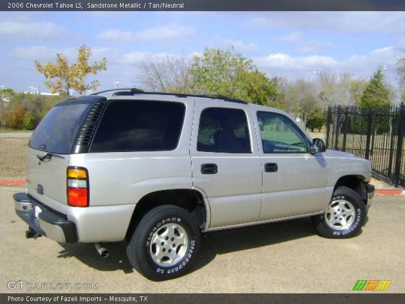 Sandstone Metallic / Tan/Neutral 2006 Chevrolet Tahoe LS