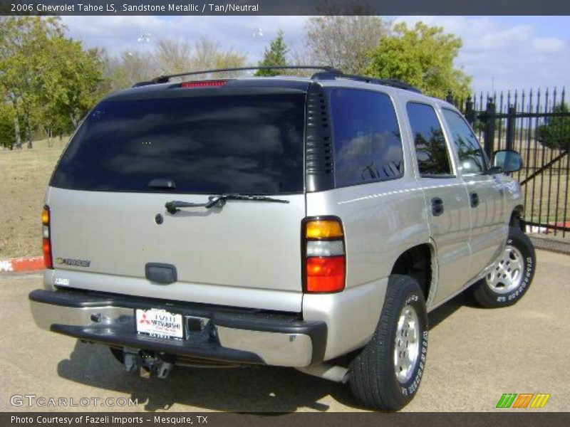 Sandstone Metallic / Tan/Neutral 2006 Chevrolet Tahoe LS