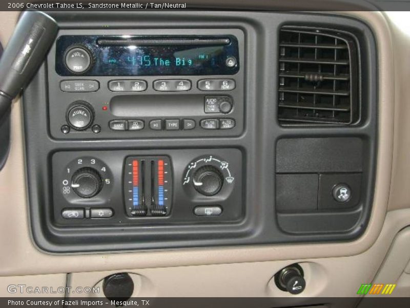 Sandstone Metallic / Tan/Neutral 2006 Chevrolet Tahoe LS