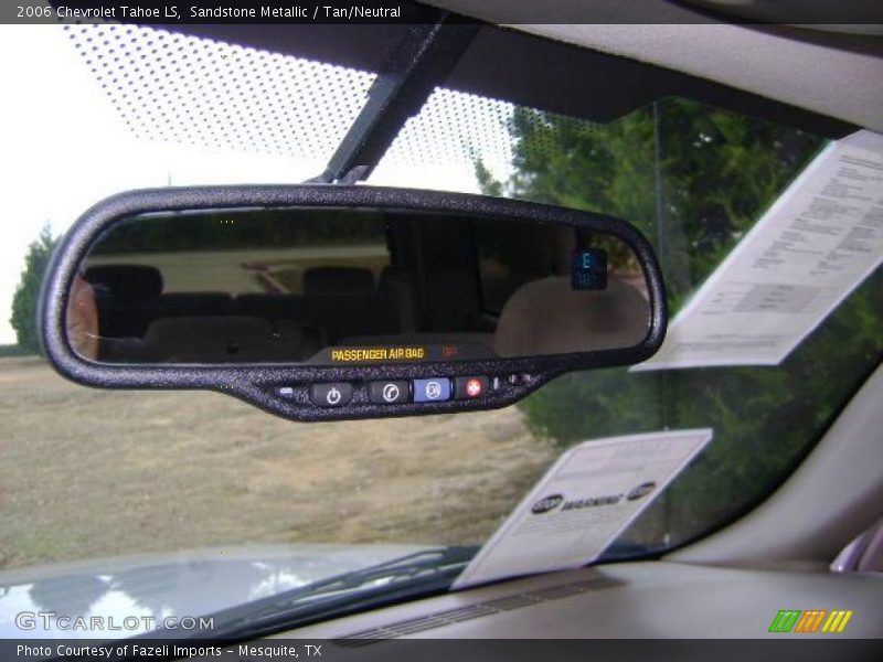 Sandstone Metallic / Tan/Neutral 2006 Chevrolet Tahoe LS
