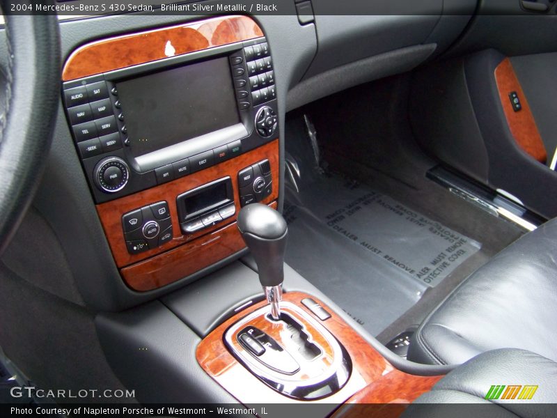 Controls of 2004 S 430 Sedan