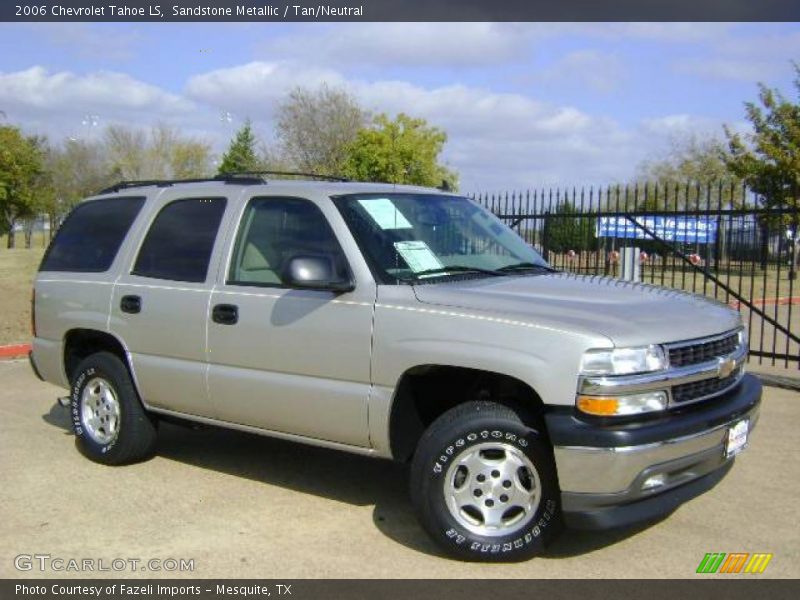 Sandstone Metallic / Tan/Neutral 2006 Chevrolet Tahoe LS