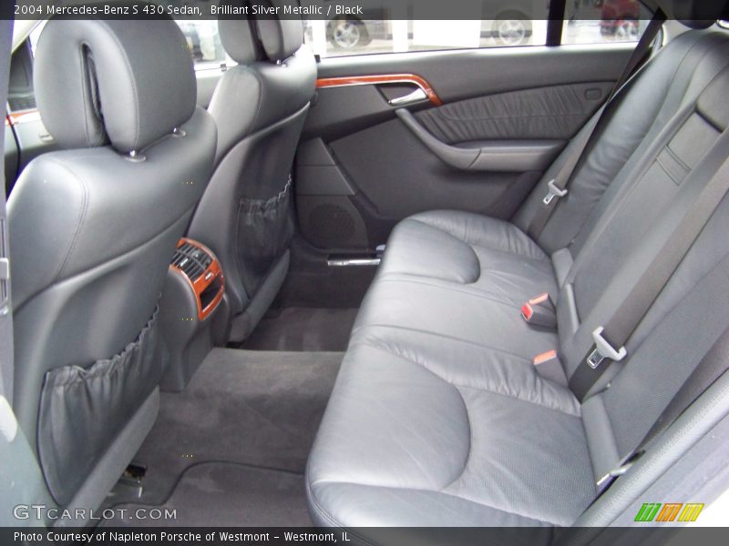  2004 S 430 Sedan Black Interior