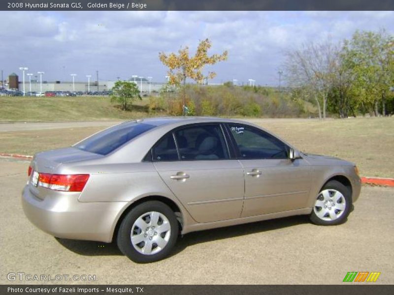Golden Beige / Beige 2008 Hyundai Sonata GLS