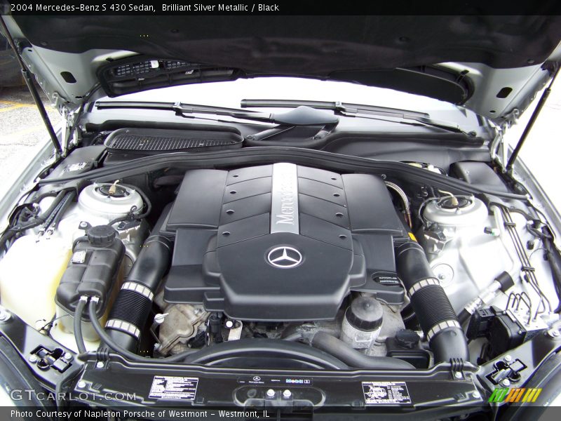  2004 S 430 Sedan Engine - 4.3 Liter SOHC 24-Valve V8