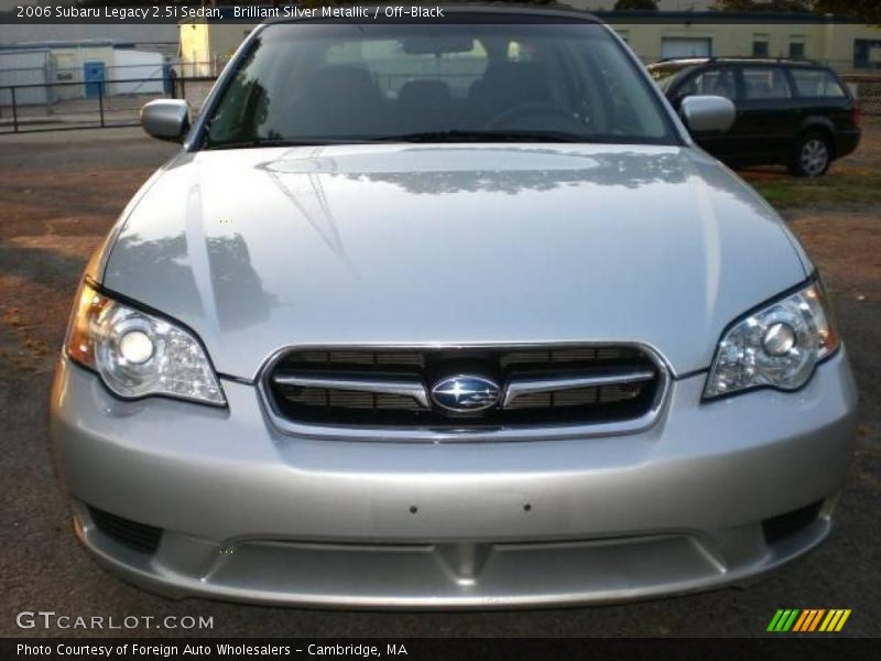 Brilliant Silver Metallic / Off-Black 2006 Subaru Legacy 2.5i Sedan