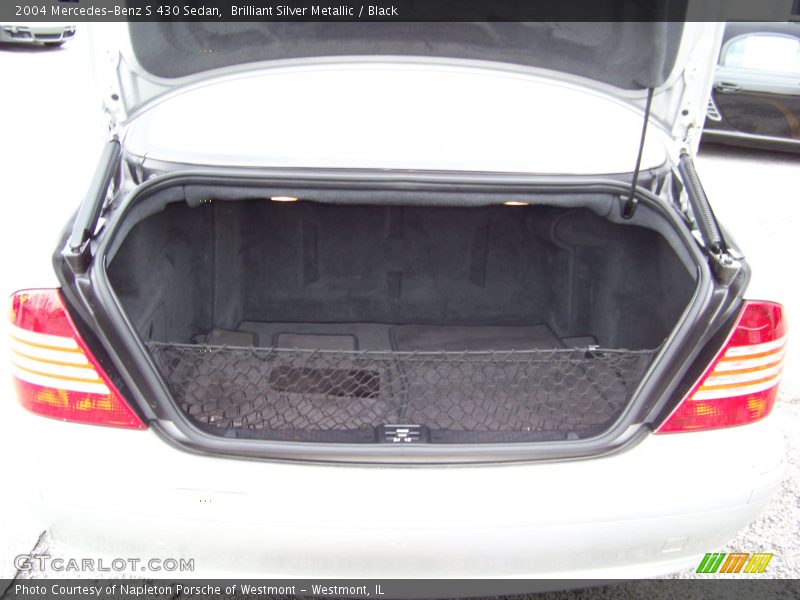  2004 S 430 Sedan Trunk
