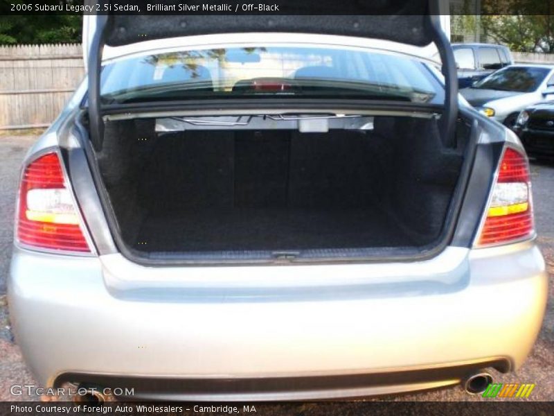 Brilliant Silver Metallic / Off-Black 2006 Subaru Legacy 2.5i Sedan