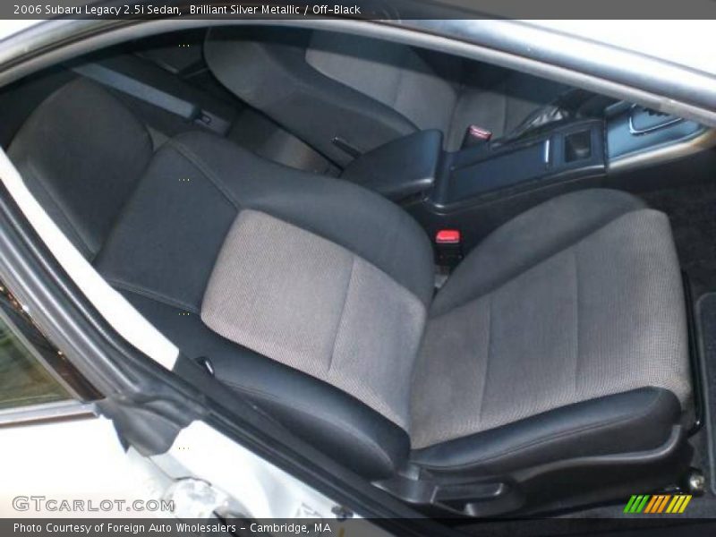 Brilliant Silver Metallic / Off-Black 2006 Subaru Legacy 2.5i Sedan