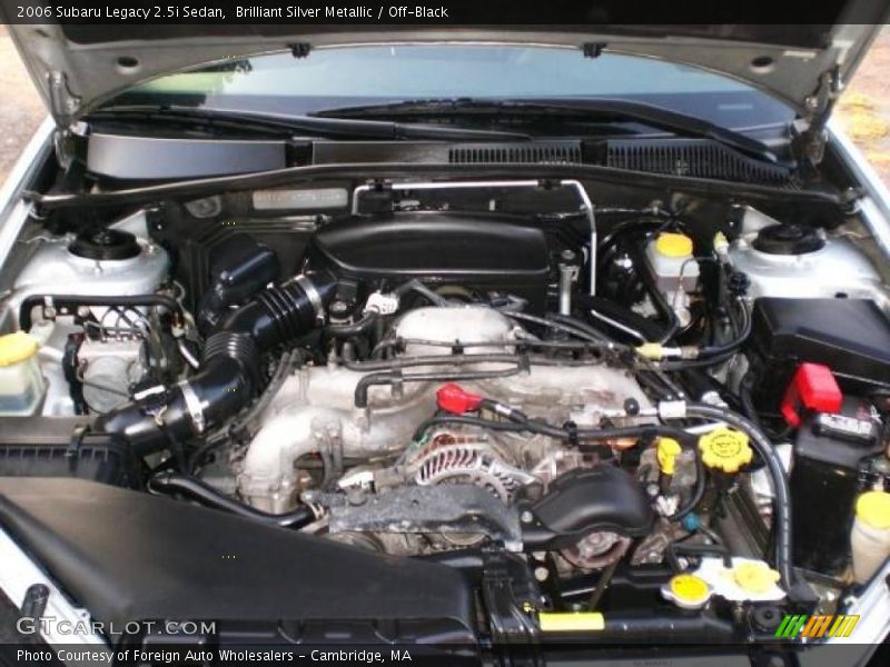Brilliant Silver Metallic / Off-Black 2006 Subaru Legacy 2.5i Sedan