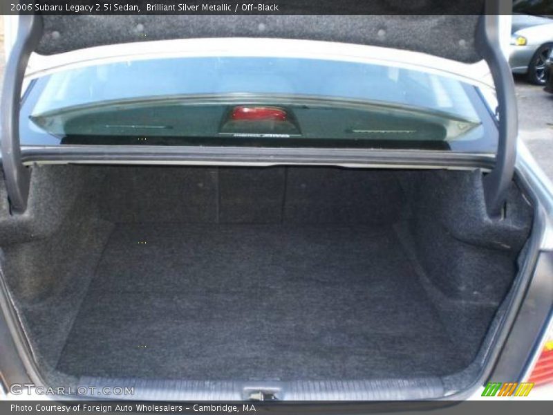 Brilliant Silver Metallic / Off-Black 2006 Subaru Legacy 2.5i Sedan