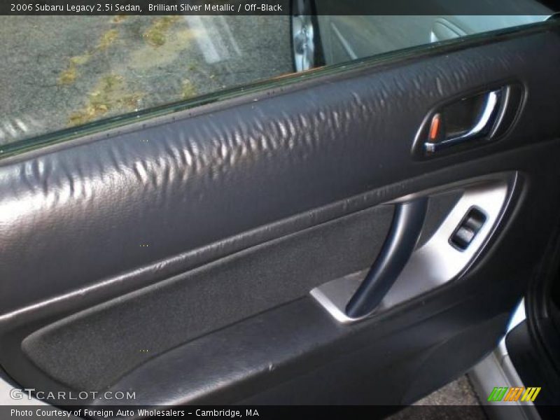 Brilliant Silver Metallic / Off-Black 2006 Subaru Legacy 2.5i Sedan
