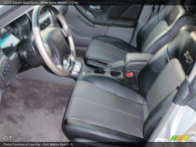 Silver Stone Metallic / Gray 2003 Subaru Baja Sport