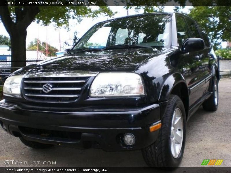 Black Pearl / Gray 2001 Suzuki Grand Vitara JLX 4x4
