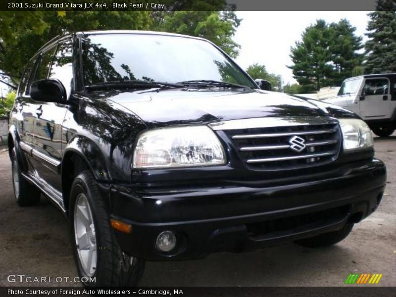 Black Pearl / Gray 2001 Suzuki Grand Vitara JLX 4x4